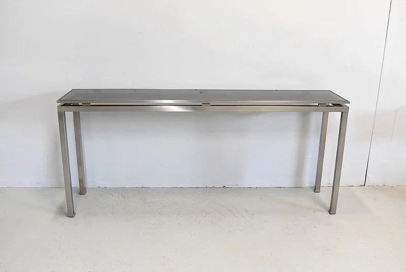 Longue et élégante Console Design Guy Lefèvre – XXème