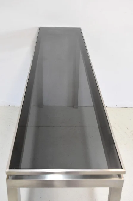 Longue et élégante Console Design Guy Lefèvre – XXème