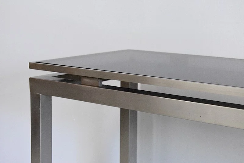 Longue et élégante Console Design Guy Lefèvre – XXème
