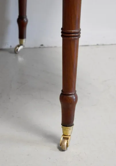 Small english Victorian table with shutters - XIXth