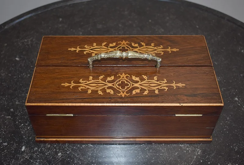 Coffret à Ecriture en Palissandre Ep. CHARLES X