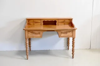 Bleached Louis Philippe Desk - Nineteenth