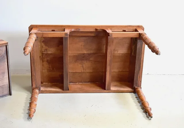 Bleached Louis Philippe Desk - Nineteenth