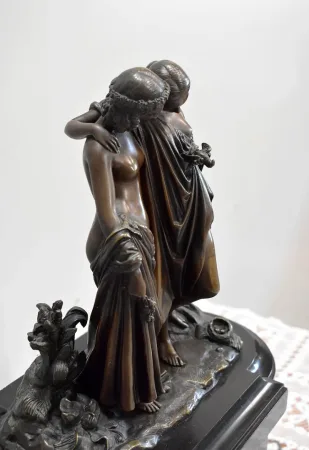 Napoleon III clock signed J. Pradier - nineteenth