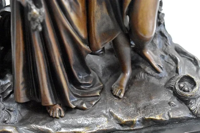 Pendule Napoléon III signée J. Pradier – XIXème