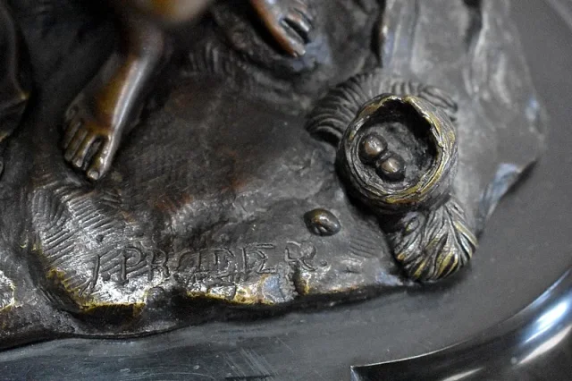 Pendule Napoléon III signée J. Pradier – XIXème