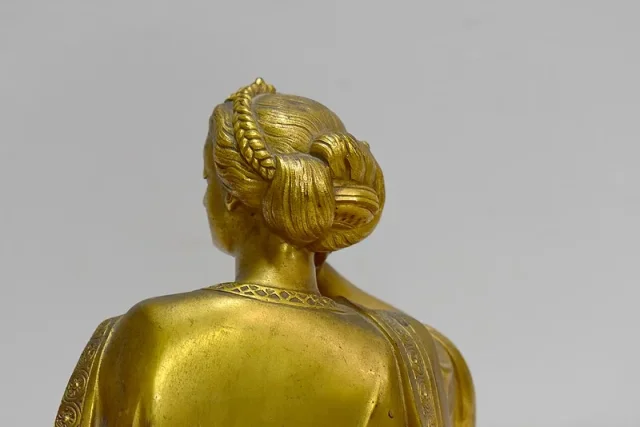 Bronze femme érudite par Grégoire – XIXème