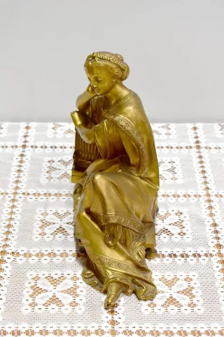 Bronze femme érudite par Grégoire – XIXème