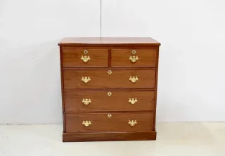 Georgian Mahogany Commode - Nineteenth