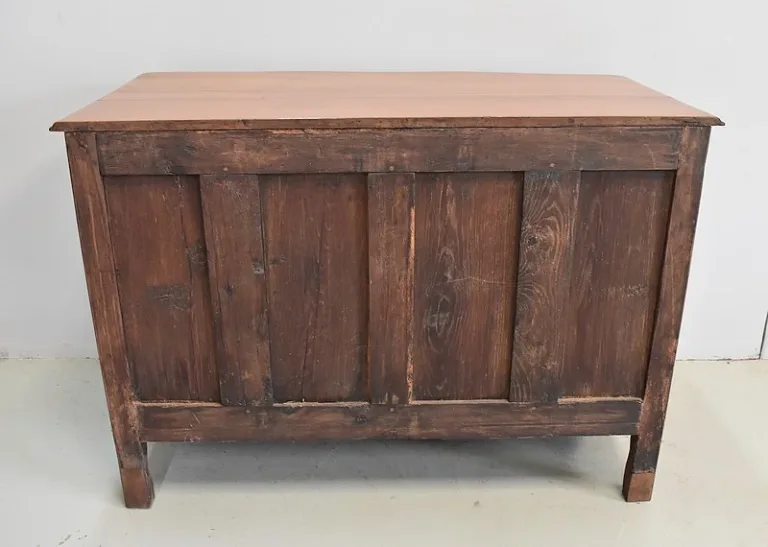Commode Arbalète Louis XV en Merisier blond XVIIIe