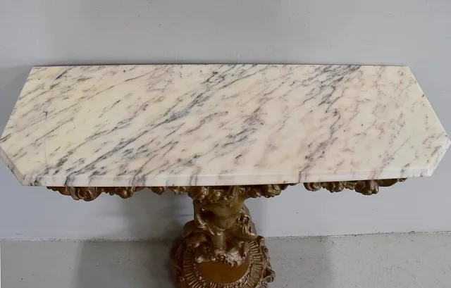 Small carved console - twentieth