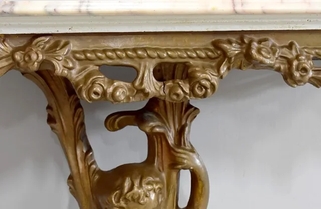 Small carved console - twentieth