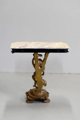 Small carved console - twentieth