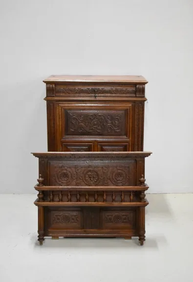 Confiturier - Neo-Gothic dresser - XXth