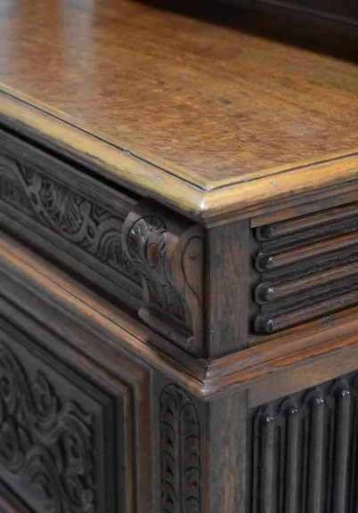 Confiturier - Neo-Gothic dresser - XXth