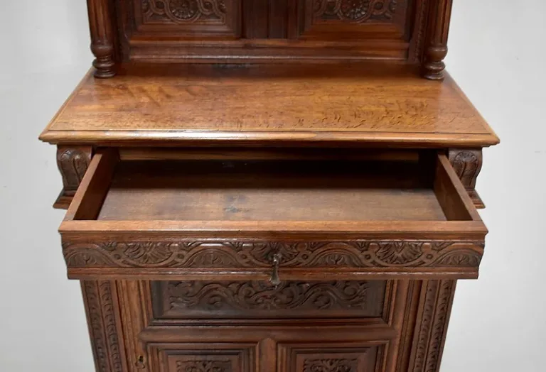 Confiturier - Neo-Gothic dresser - XXth