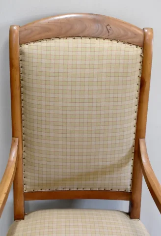 Office chair with high backrest - XIXth