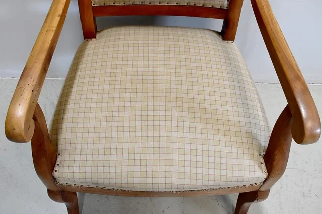 Office chair with high backrest - XIXth