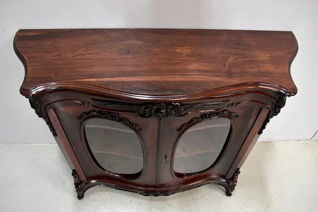 Napoleon III glazed sideboard - XIXth