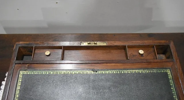 Coffret-Ecritoire de Marine en Palissandre XIXe
