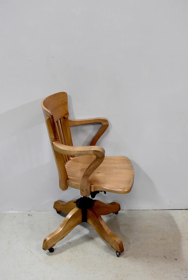 Office armchair rotating and adjustable - XXth