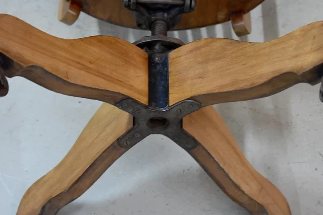 Office armchair rotating and adjustable - XXth