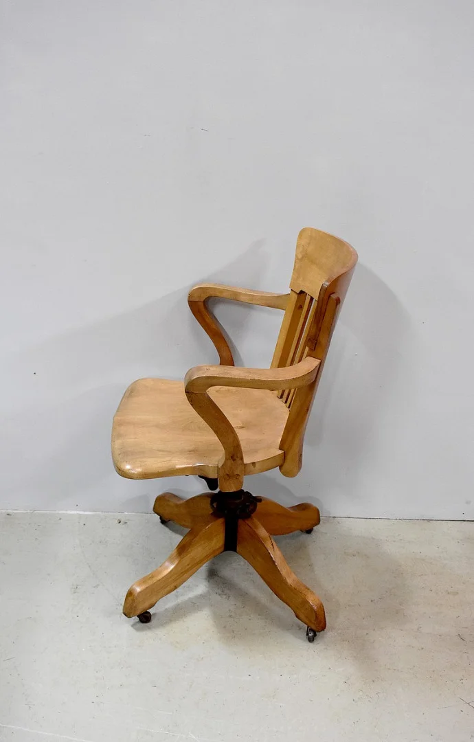 Office armchair rotating and adjustable - XXth