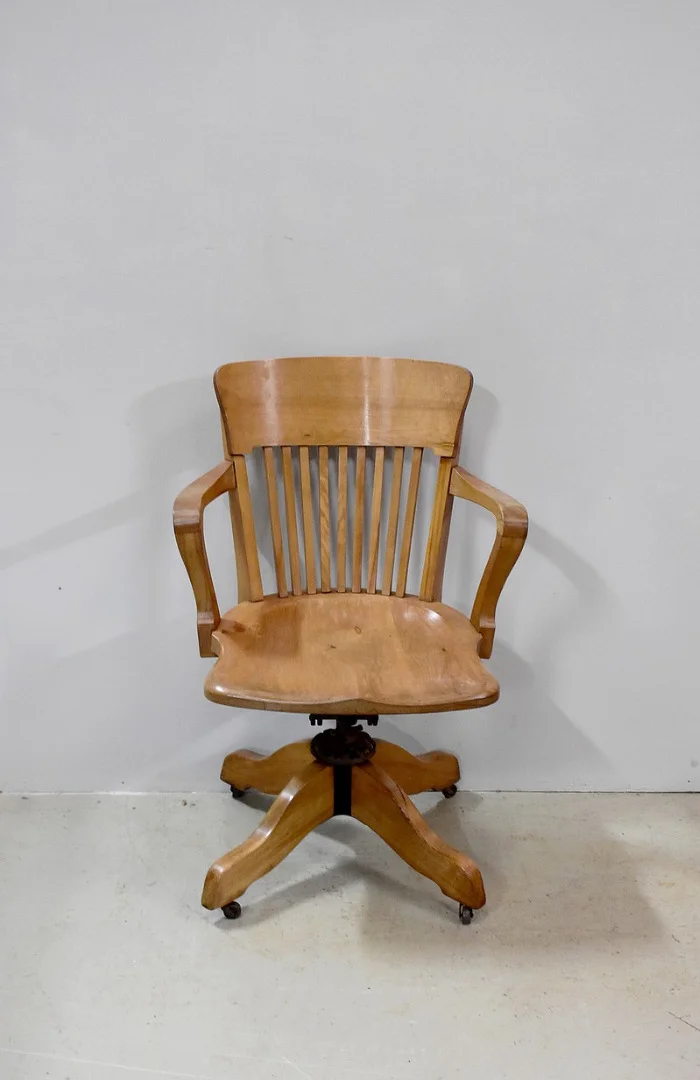 Office armchair rotating and adjustable - XXth