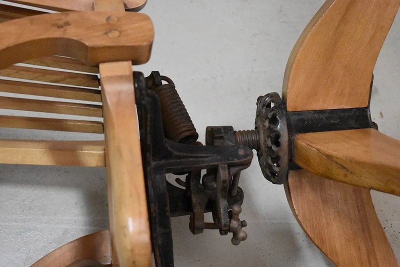 Office armchair rotating and adjustable - XXth