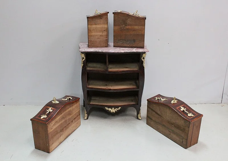 Small Louis XV child's dresser stamped J. TUART - XVIII