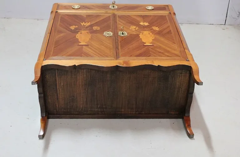 Small buffet inlaid - XIXth