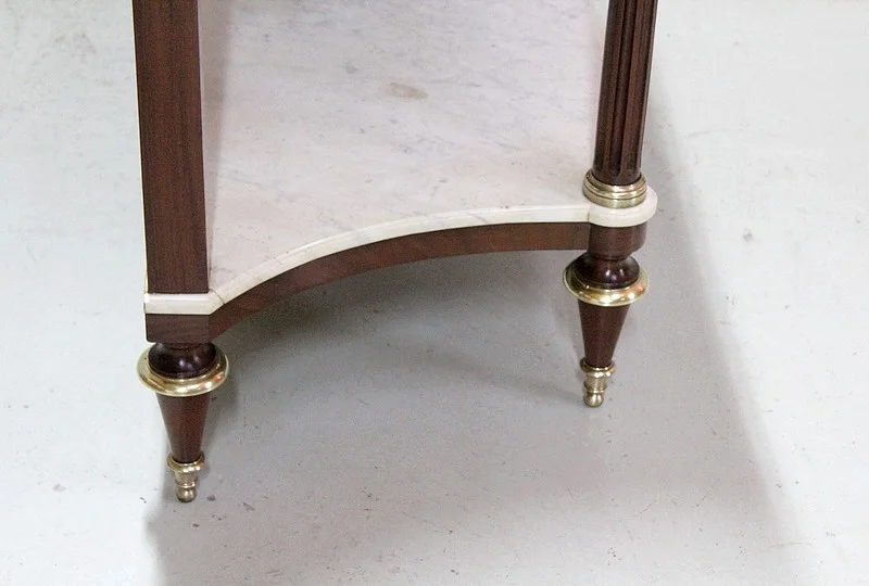 Louis XVI trapezoidal console - eighteenth