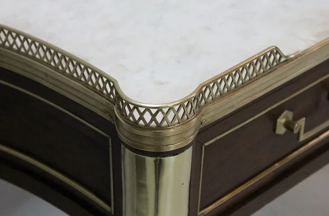 Louis XVI trapezoidal console - eighteenth