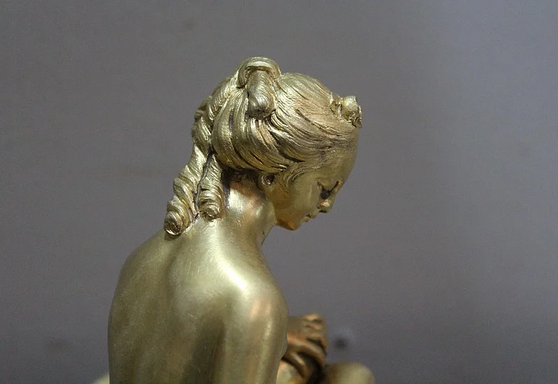 Bather with the dove signed FALCONNET - XIXth