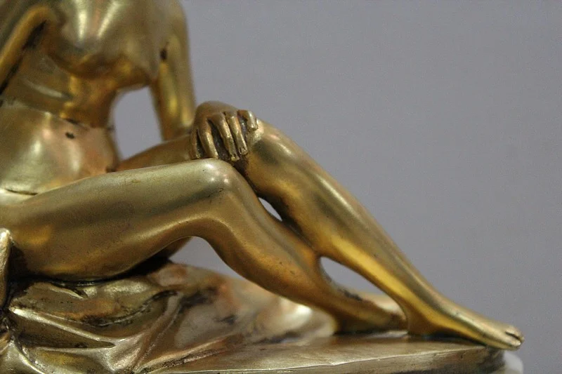 Bather with the dove signed FALCONNET - XIXth
