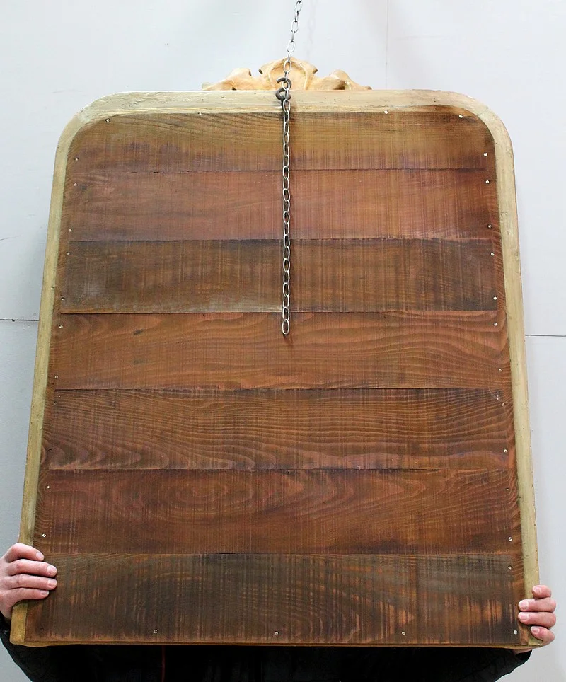 Gilded wood mirror Napoleon III - XIXth