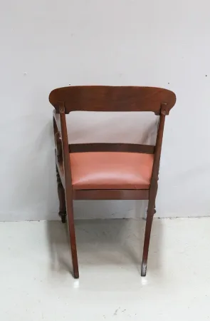 Office chair with Victorian butts - XIXth