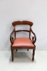 Office chair with Victorian butts - XIXth