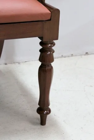 Office chair with Victorian butts - XIXth
