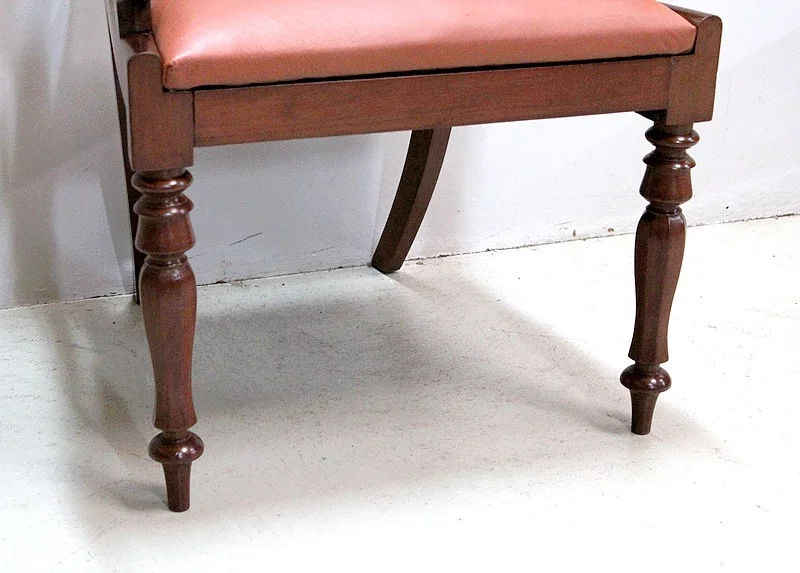 Fauteuil de bureau à crosses Victorien – XIXème