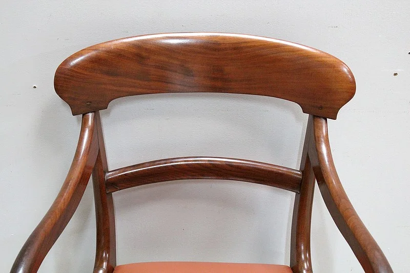 Fauteuil de bureau à crosses Victorien – XIXème
