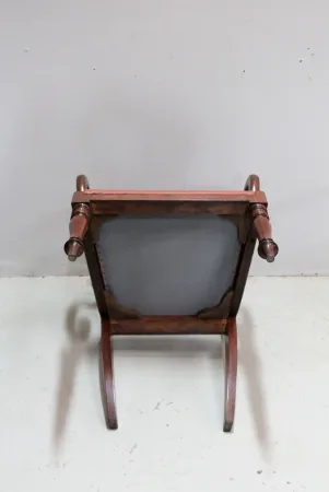 Office chair with Victorian butts - XIXth