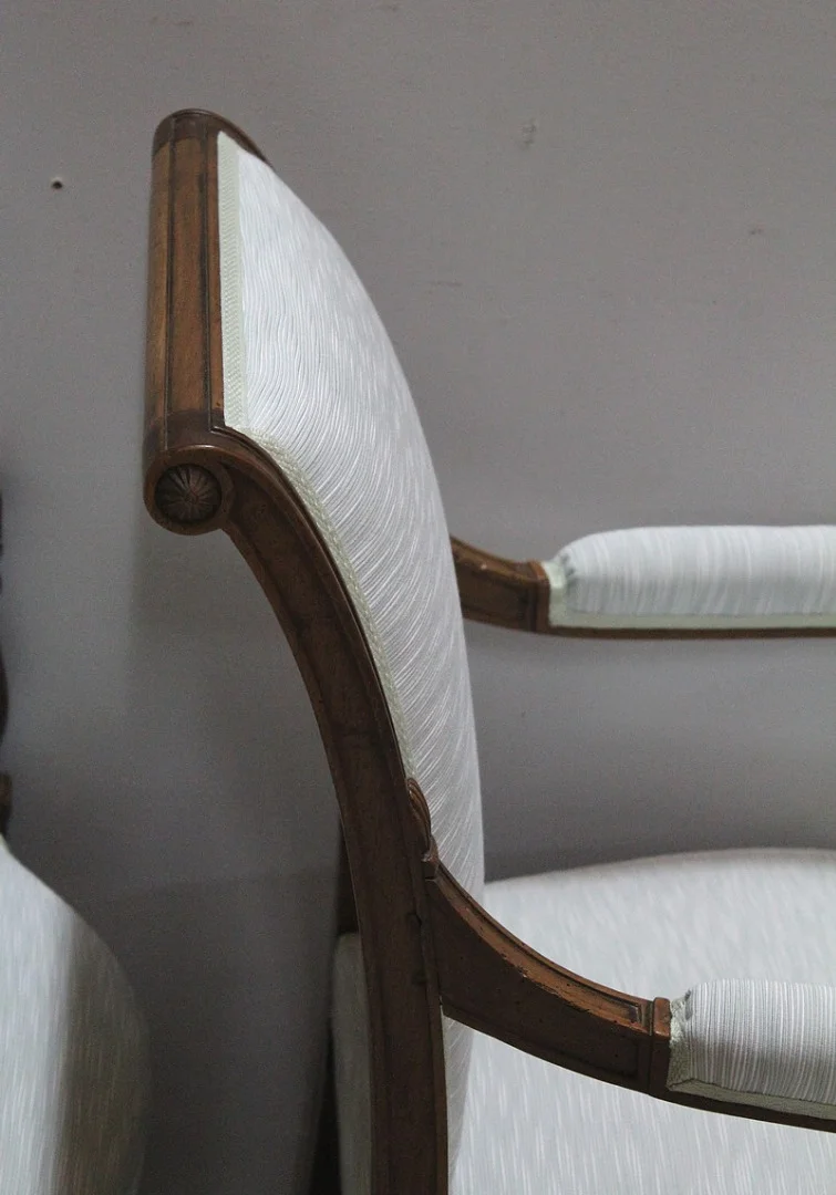 Suite 4 Armchairs Directoire Period - XVIII