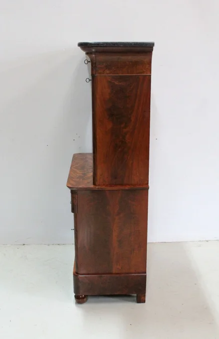 Rare Small Secretary-Convenient Restoration - Nineteenth