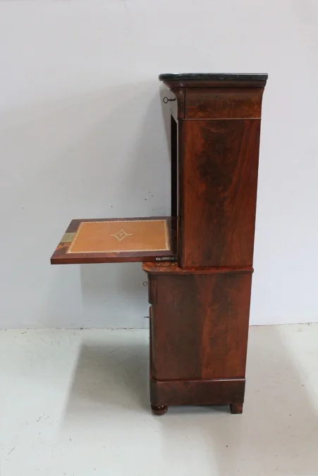 Rare Small Secretary-Convenient Restoration - Nineteenth