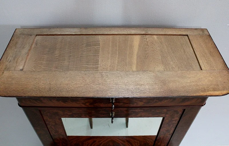 Rare Small Secretary-Convenient Restoration - Nineteenth