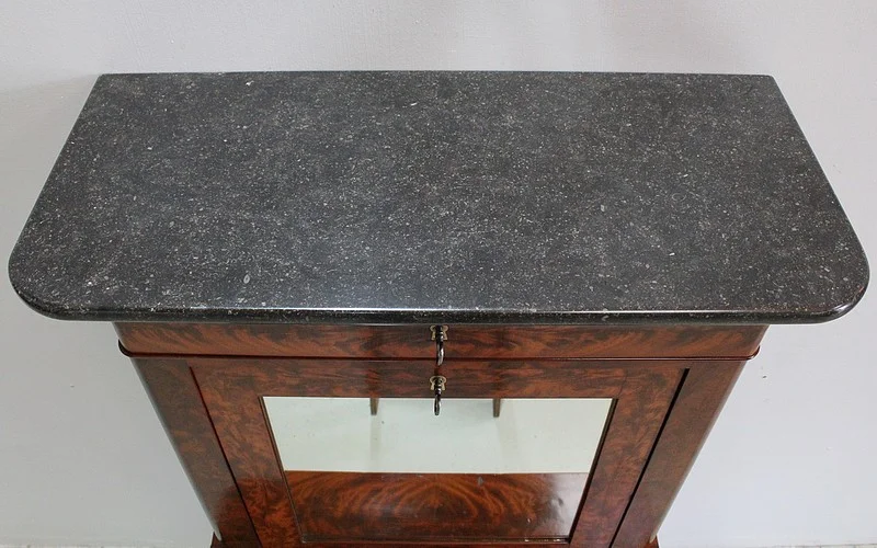 Rare Small Secretary-Convenient Restoration - Nineteenth