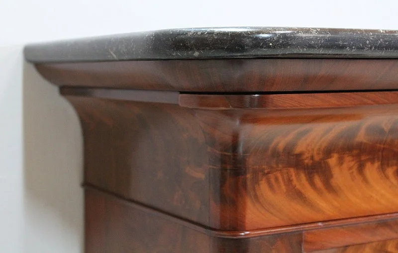 Rare Small Secretary-Convenient Restoration - Nineteenth
