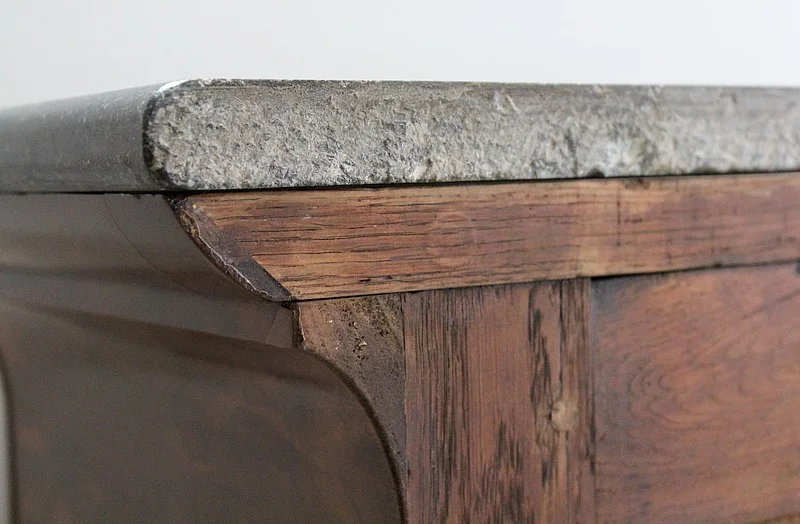 Rare Small Secretary-Convenient Restoration - Nineteenth