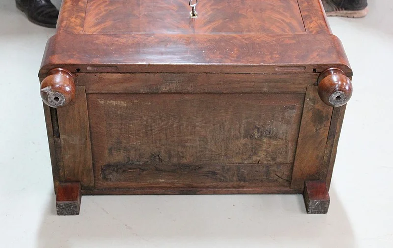 Rare Small Secretary-Convenient Restoration - Nineteenth